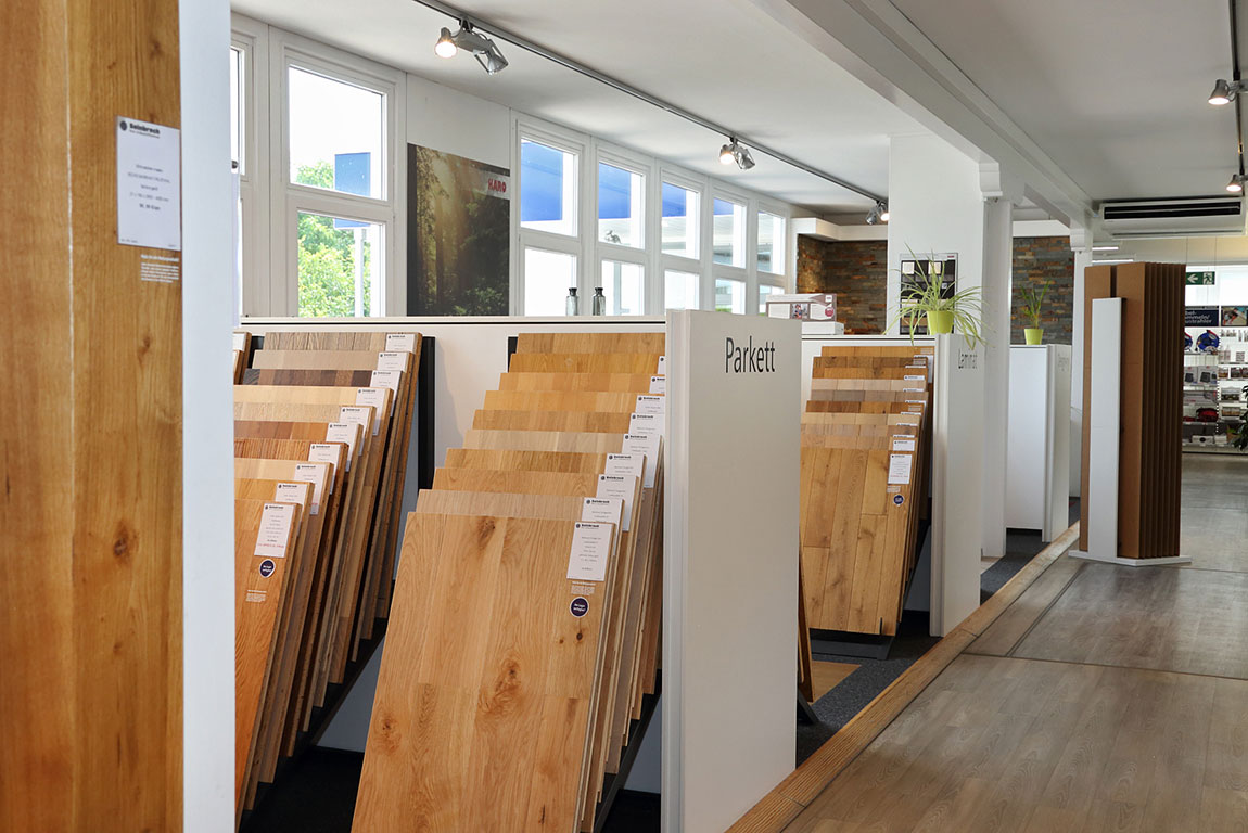 Ausstellung Mainz Parkett & Laminat
